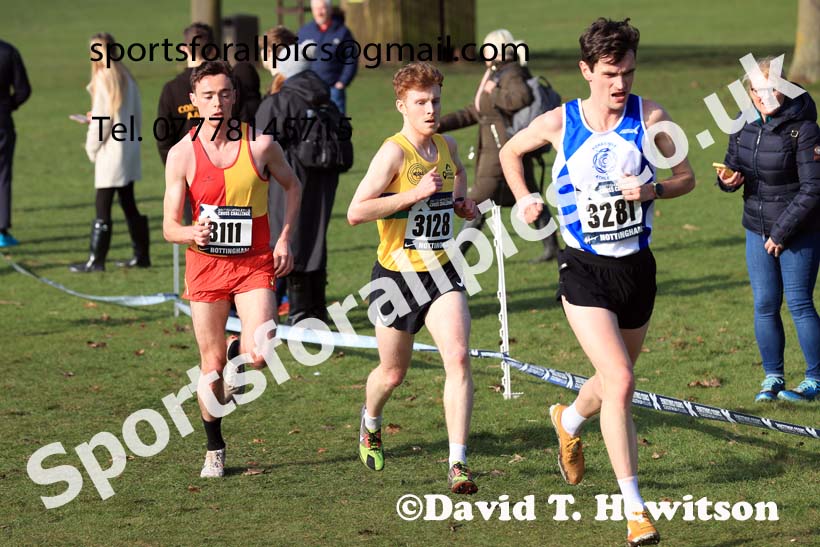 Senior Men, 2024 CAU Inter Counties Cross Country Champs., Wollaton Park, Nottingham. Photo: David T. Hewitson/Sports for All Pics